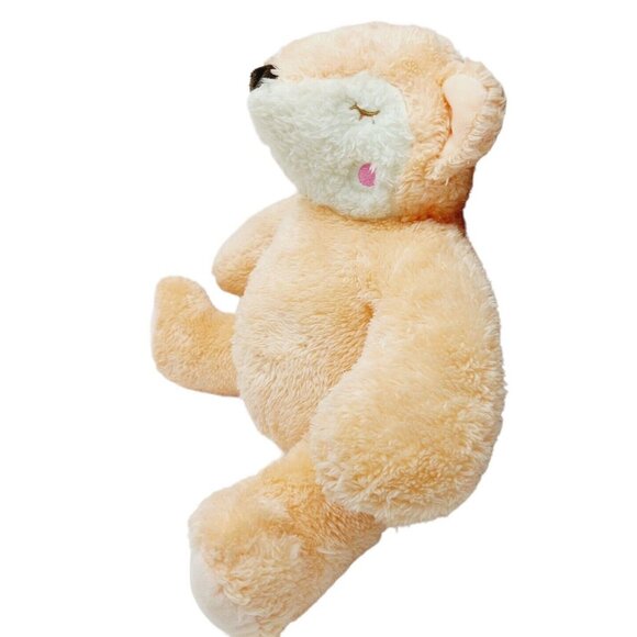 Silver One Peach White Fox plush stuffed animal 11" - Picture 1 of 7